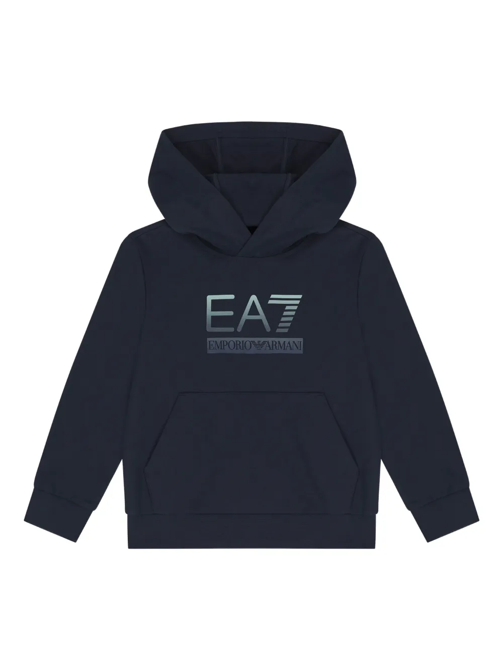 Emporio Ar i Kids logo-embellished tracksuit Blauw