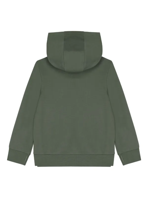 Emporio Armani Kids logo-embroidered Hooded Tracksuit Green FARFETCH PH