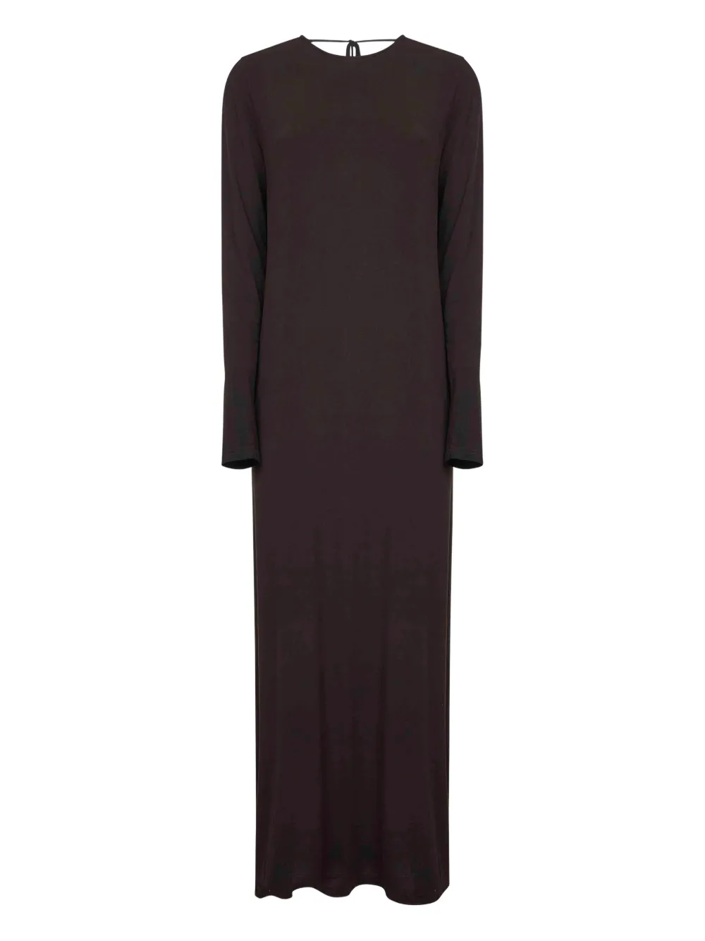 Uma Wang long-sleeve maxi dress Bruin