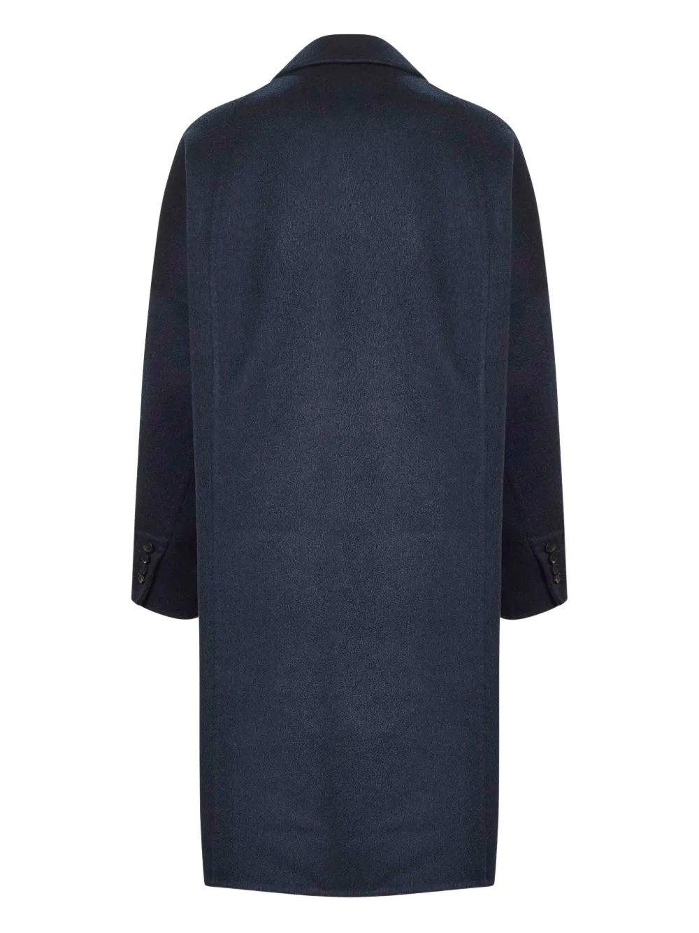 Brunello Cucinelli Mantel met dubbele rij knopen Blauw
