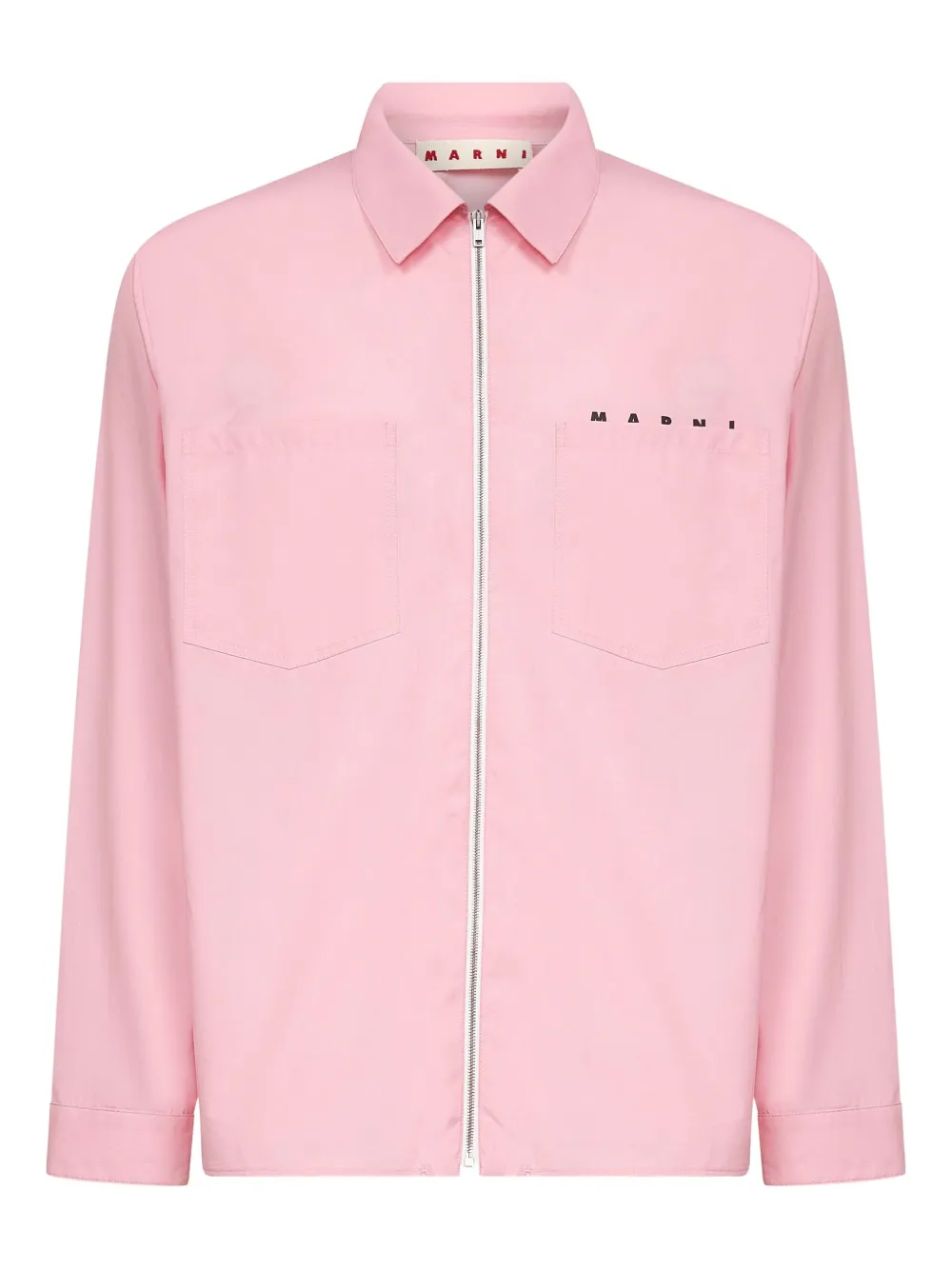 patch-pocket shirt jacket