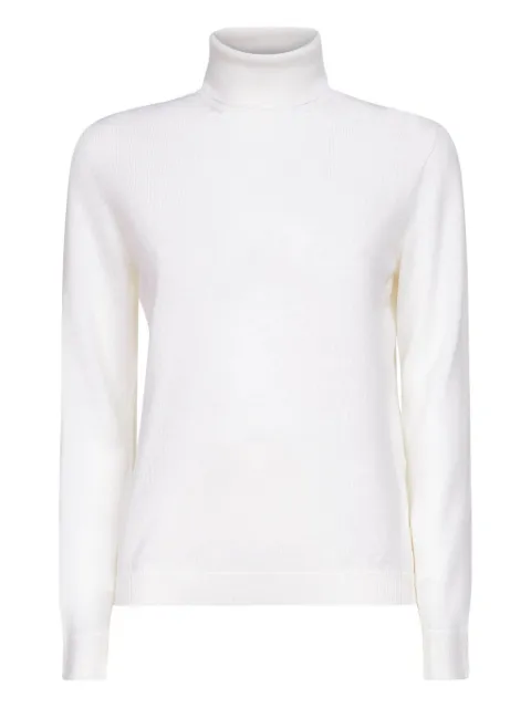 Blanca Vita turtleneck ribbed-cuff sweater