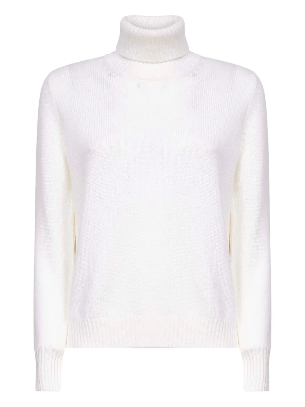 ribbed turtleneck sweater