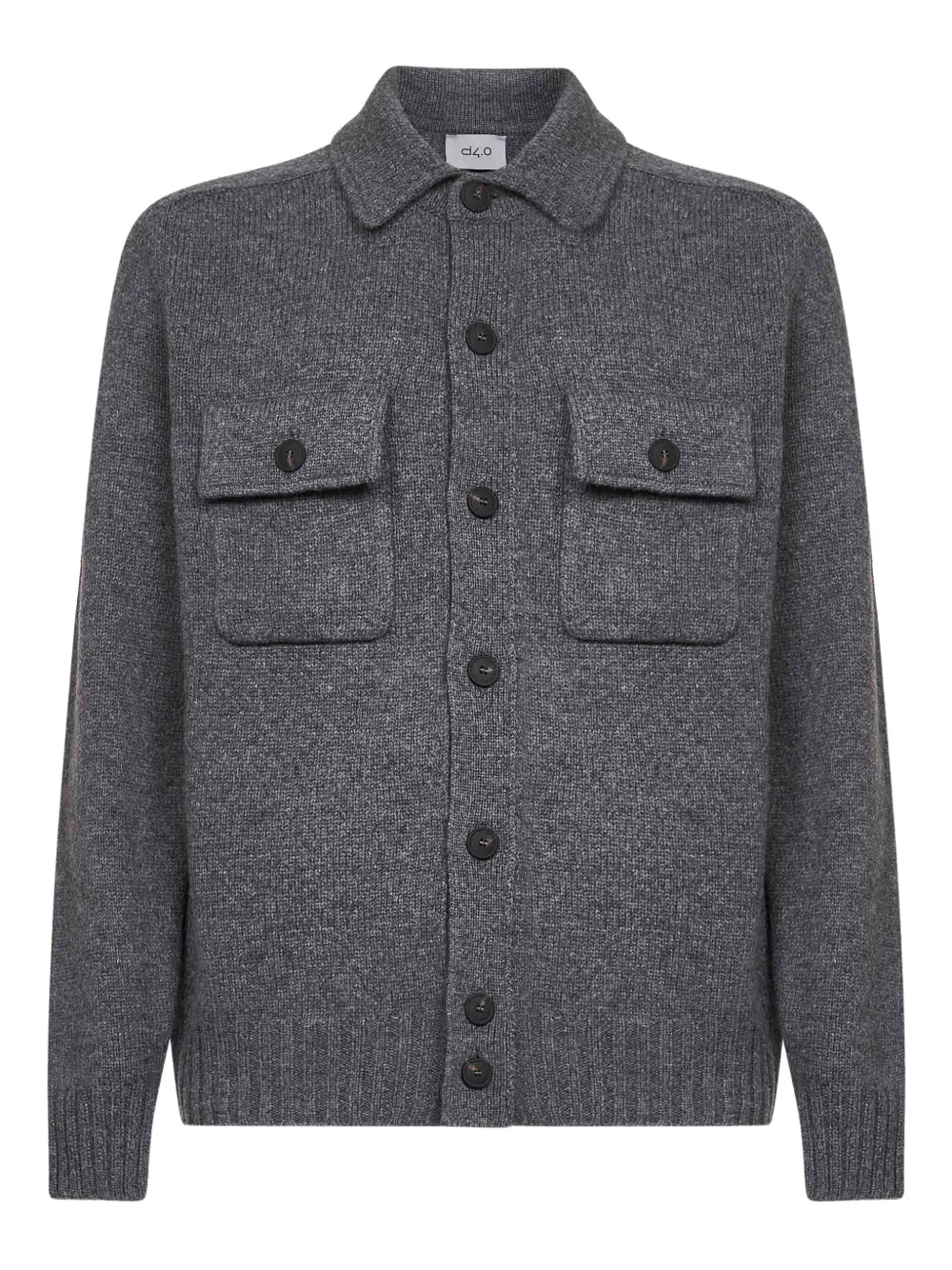 buttoned wool cardigan