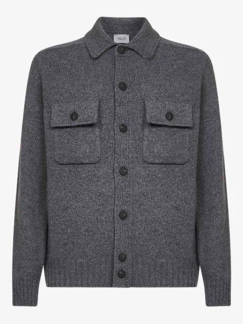 D4.0 buttoned wool cardigan