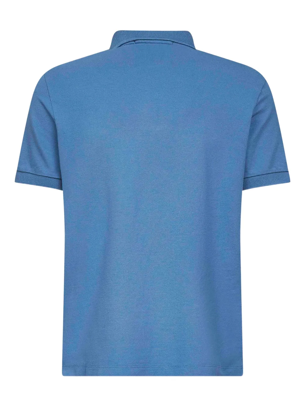 Stone Island compass-logo polo shirt - Blauw