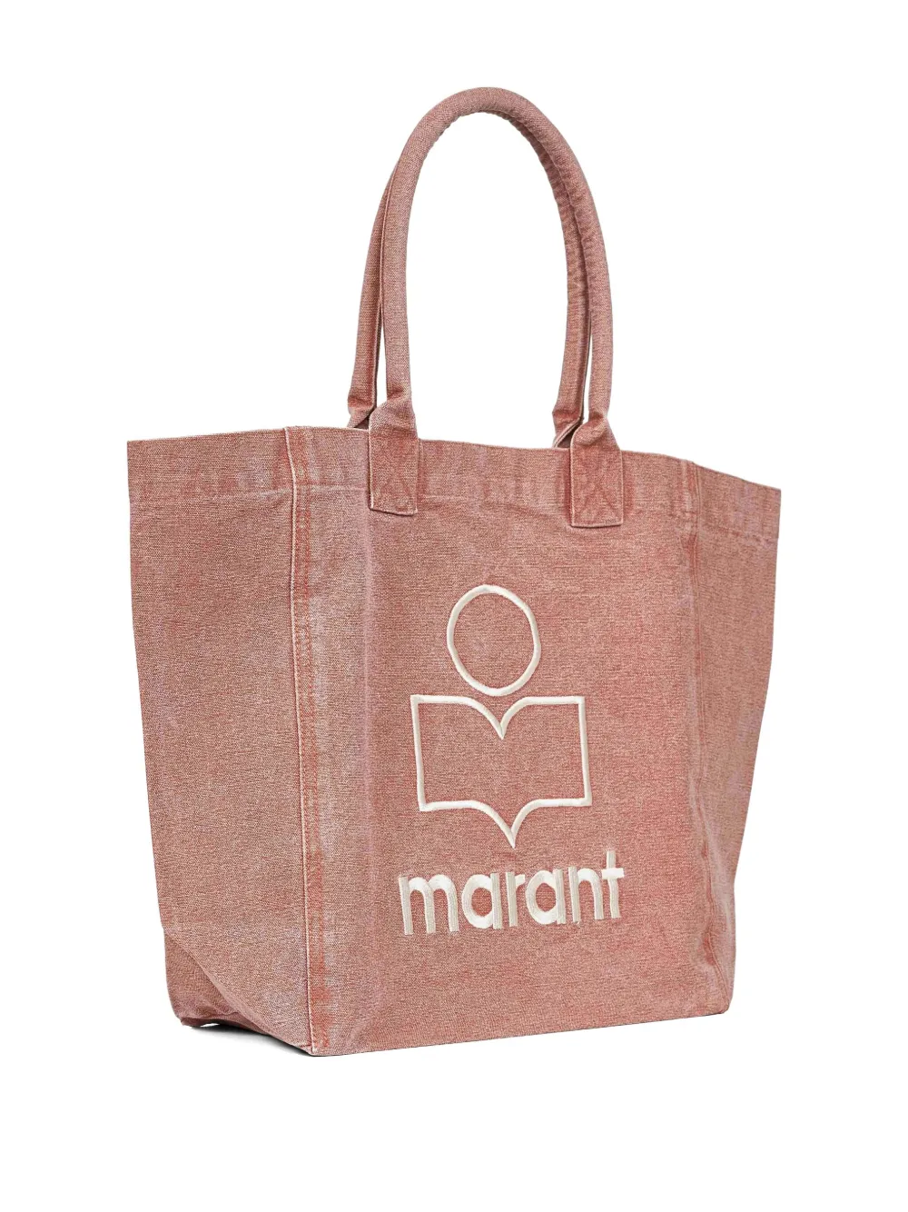 ISABEL MARANT embroidered-logo tote bag Bruin