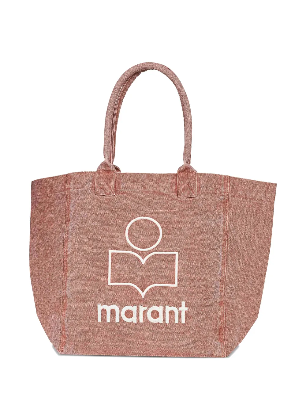 ISABEL MARANT embroidered-logo tote bag Bruin