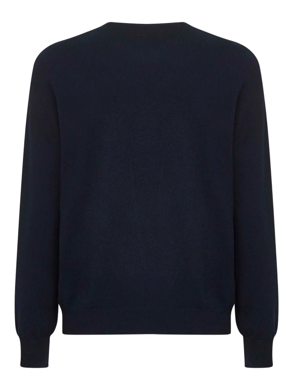 D4.0 ribbed crew-neck sweater - Blauw
