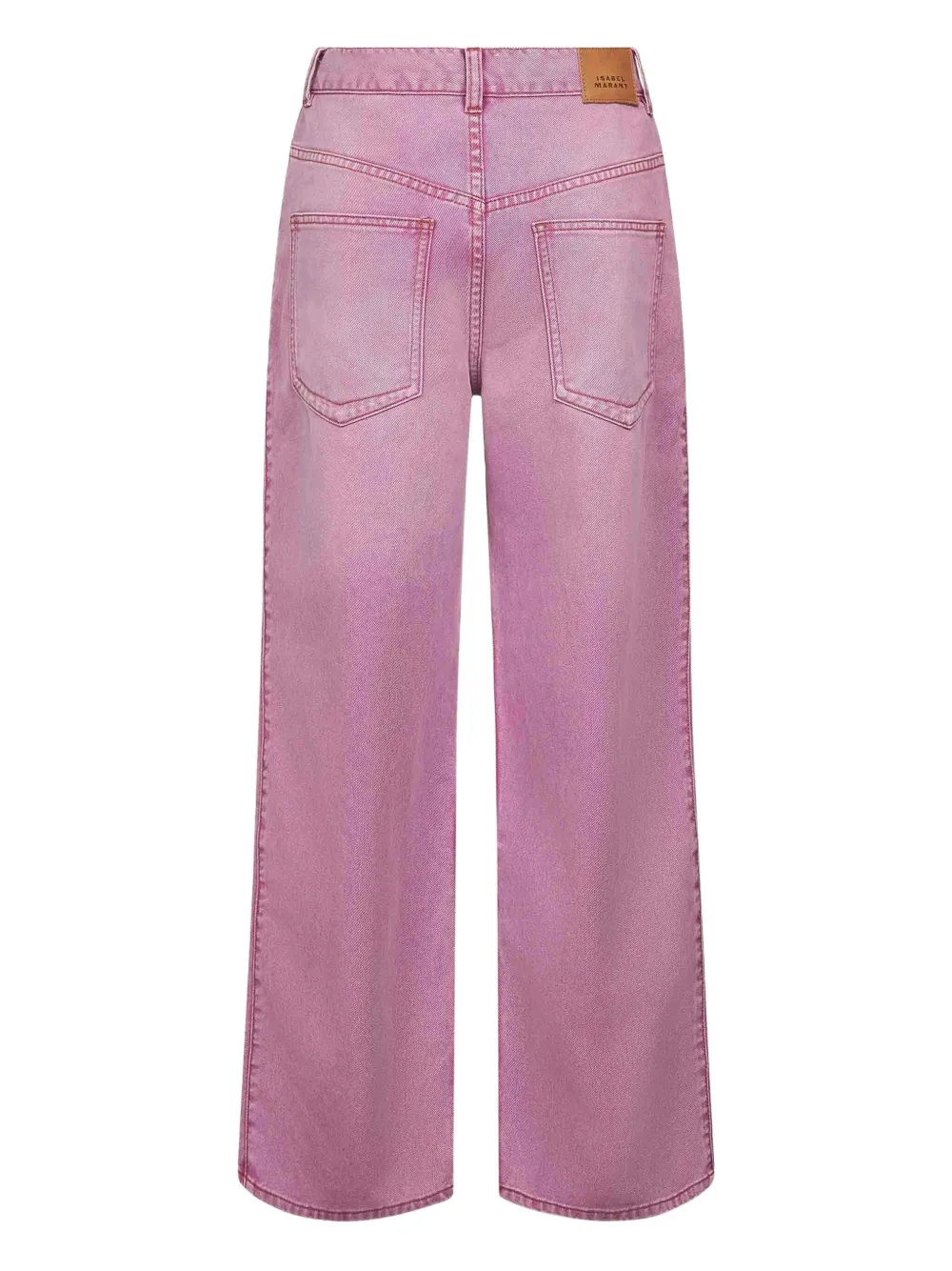 ISABEL MARANT pleat-front jeans - Roze