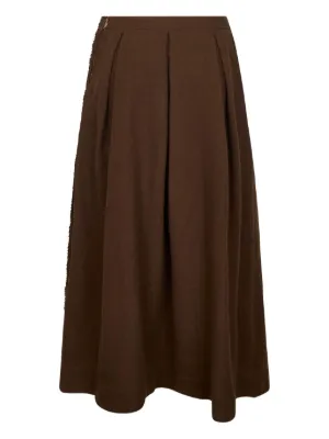 ワンピース UMA WANG Women Mid Skirts UW5081 UW900BLACK Black Uma Wang Mid-length skirts for Women | Online Sale up to 74