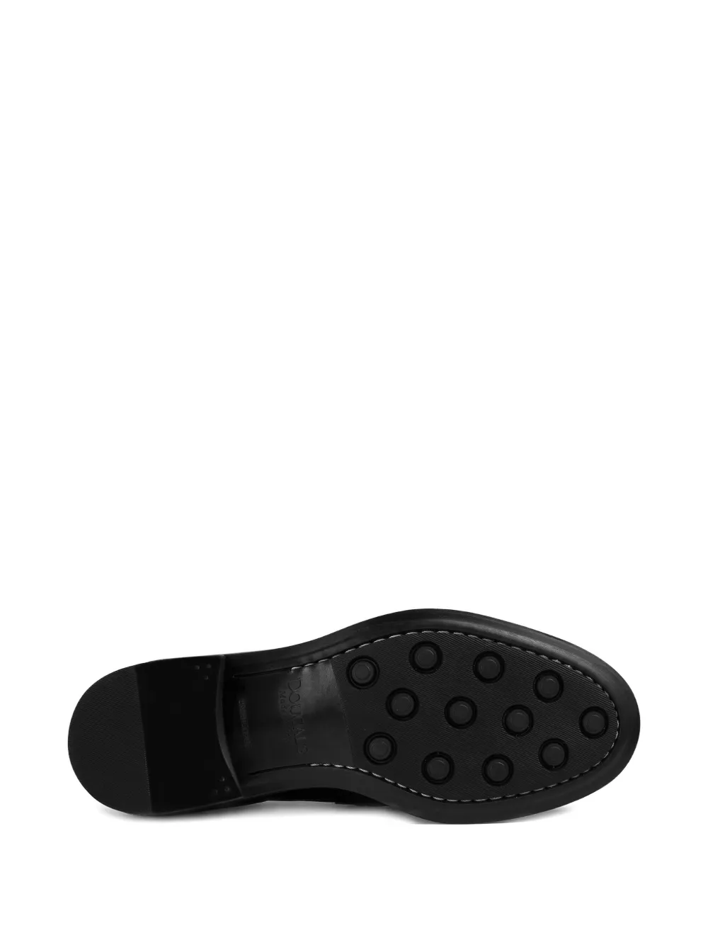 Doucal's Leren loafers Zwart