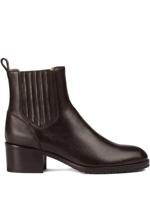 Doucal's quilted leather Chelsea boots