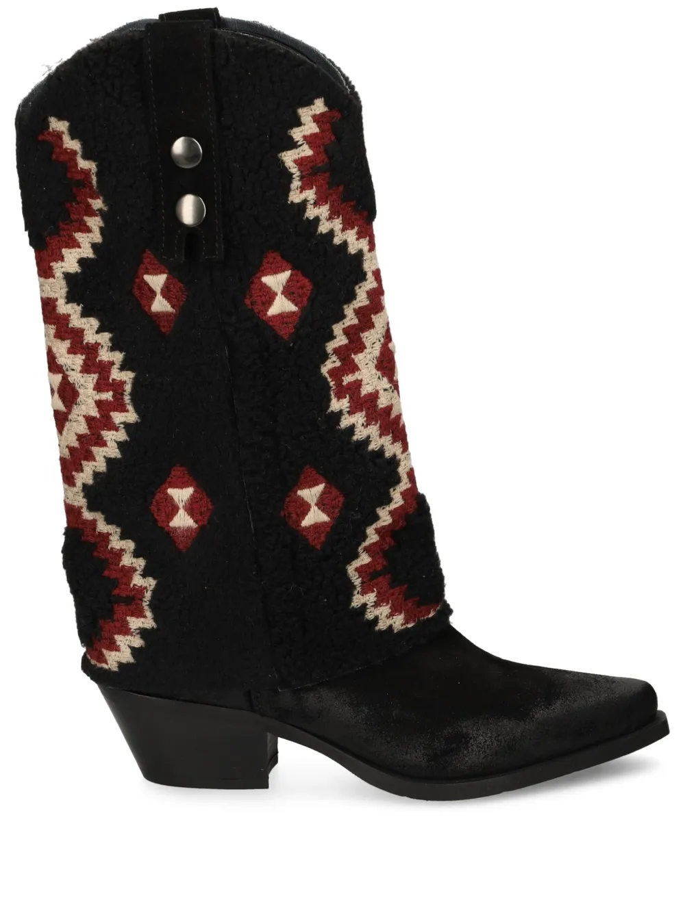 50mm suede cowboy boots