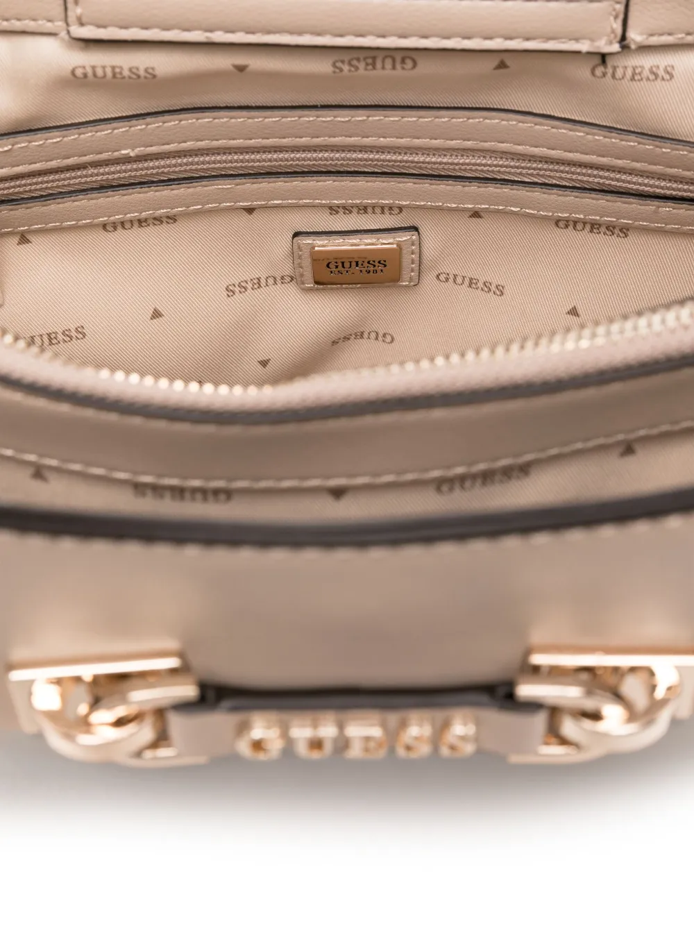 GUESS USA Lefia schoudertas Beige