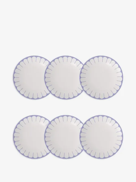 Villeroy & Boch set de platos con bordes festoneados