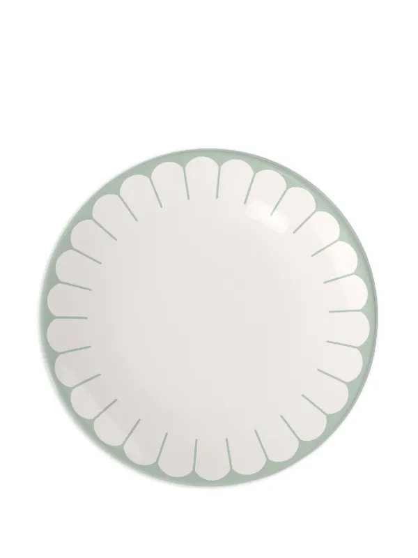 Villeroy & Boch スカラップエッジ プレート セット | グリーン