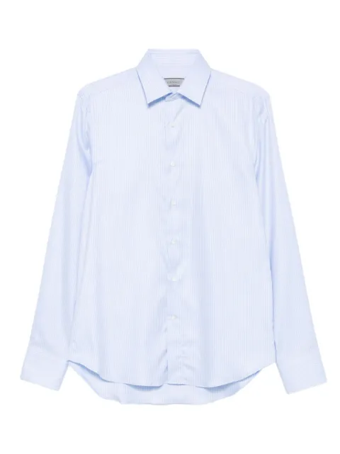 Canali pinstripe cotton shirt
