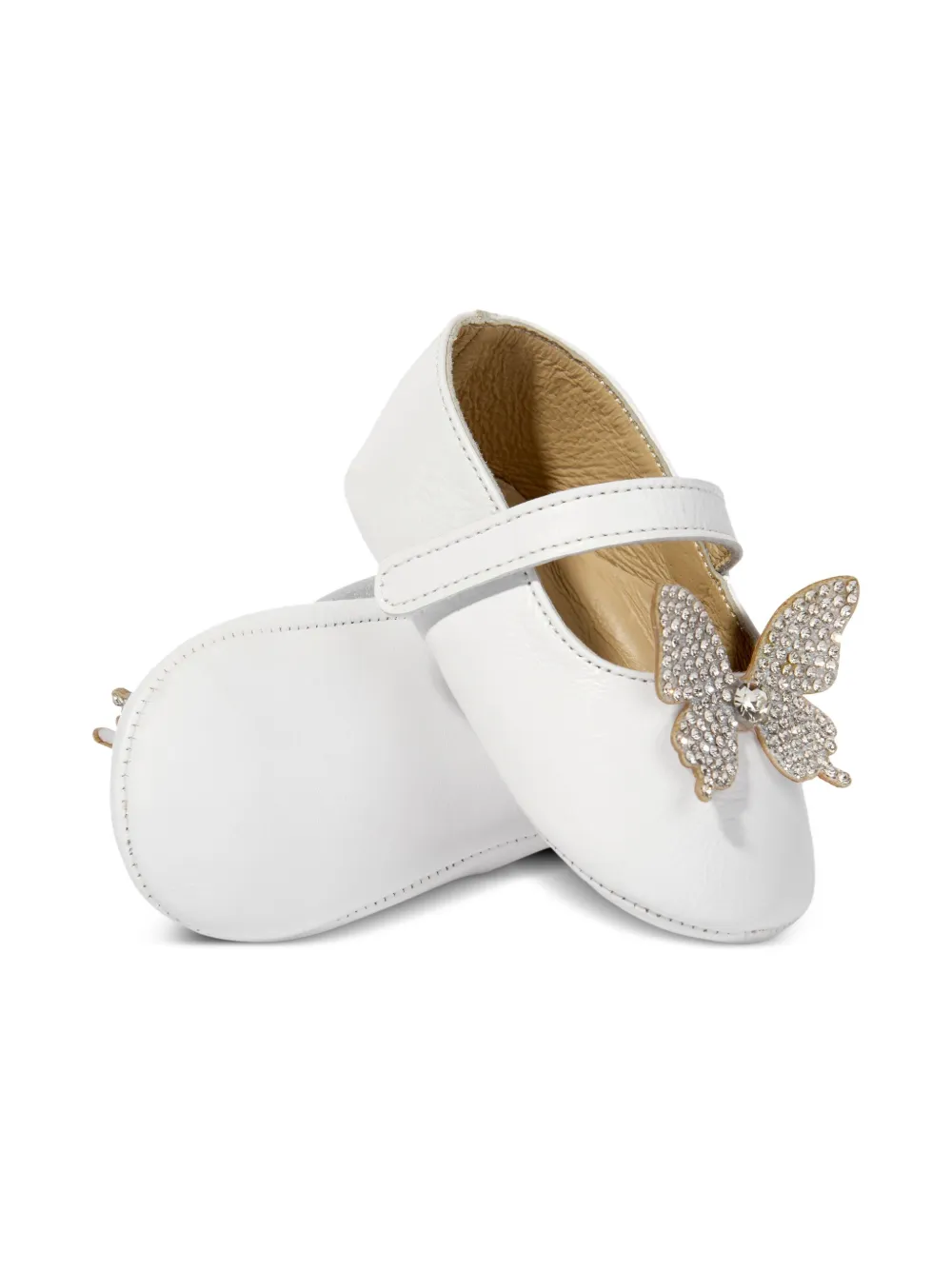 BabyWalker butterfly-embellished ballerina shoes | Image 2