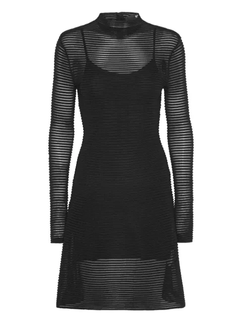 ROTATE BIRGER CHRISTENSEN knitted flared mini dress