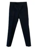 Loro Piana buttoned-waist straight-leg trousers - Blue
