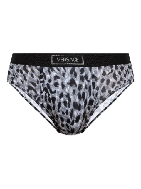 Versace レオパード ブリーフ