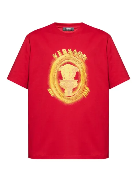 Versace medusa-embellished T-shirt