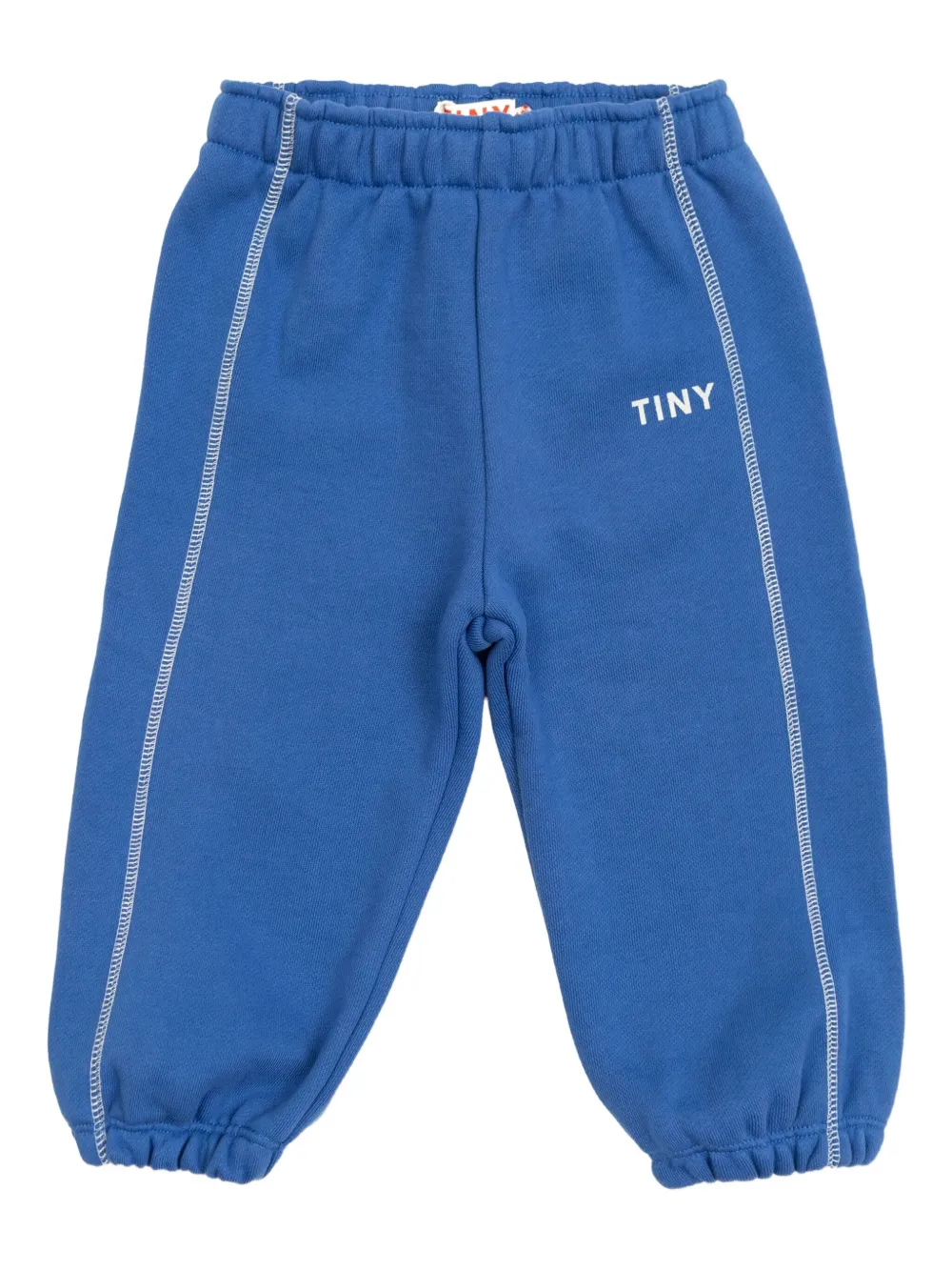 Tiny Cottons Joggingbroek met contrasterende stiksels Blauw