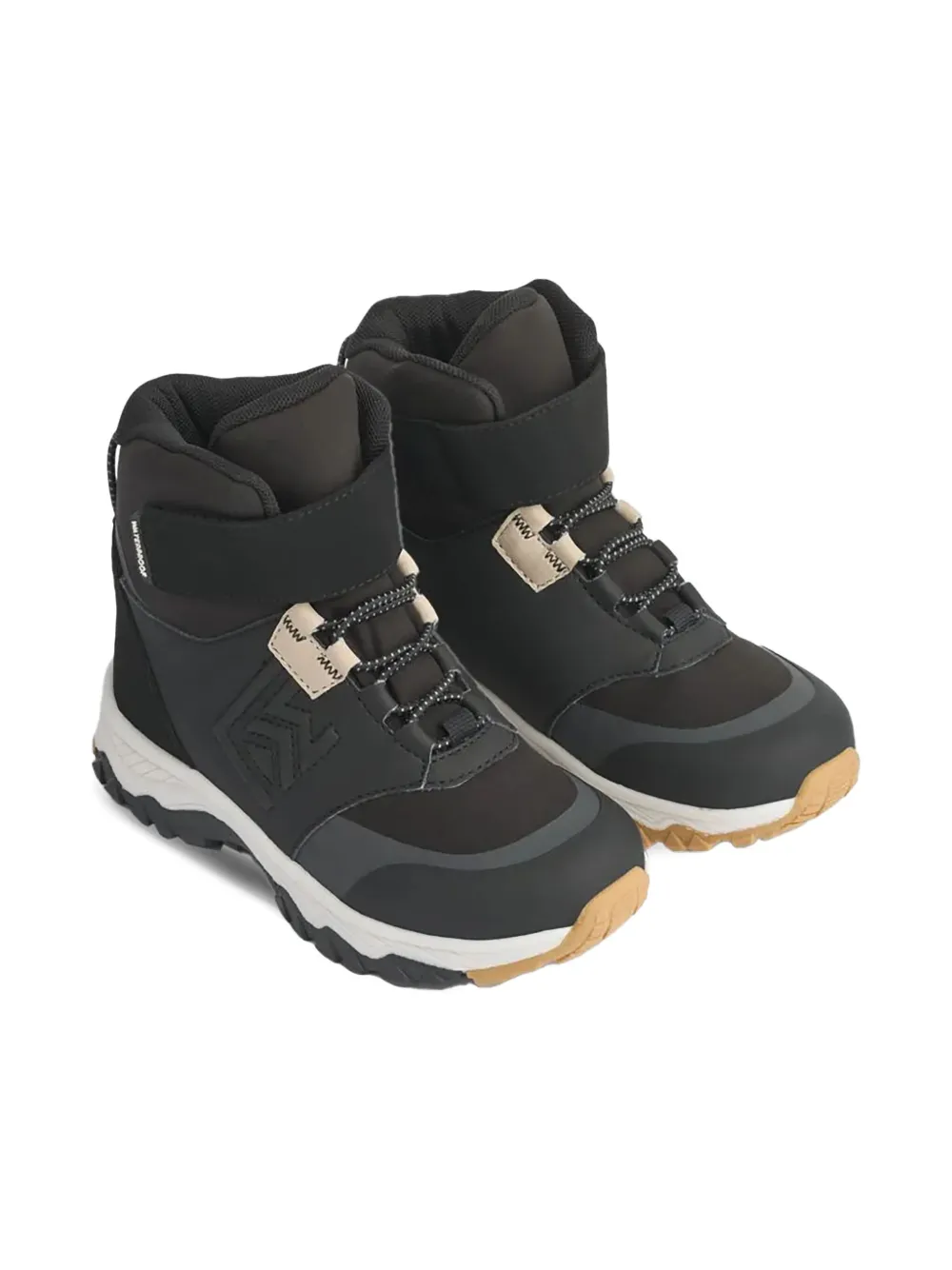 Liewood Sneakers met klittenband - Zwart