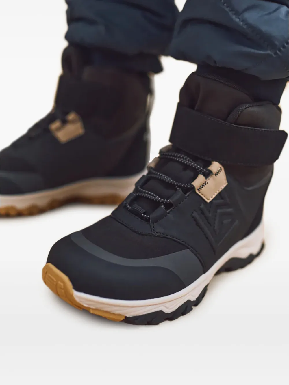 Liewood Sneakers met klittenband Zwart