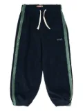Tiny Cottons Towel organic-cotton track pants - Blue