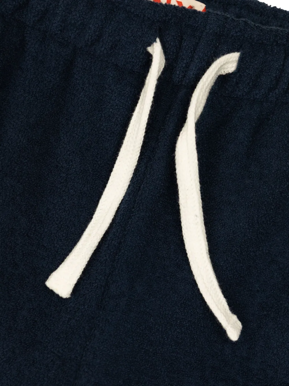Tiny Cottons Towel organic-cotton track pants Blauw