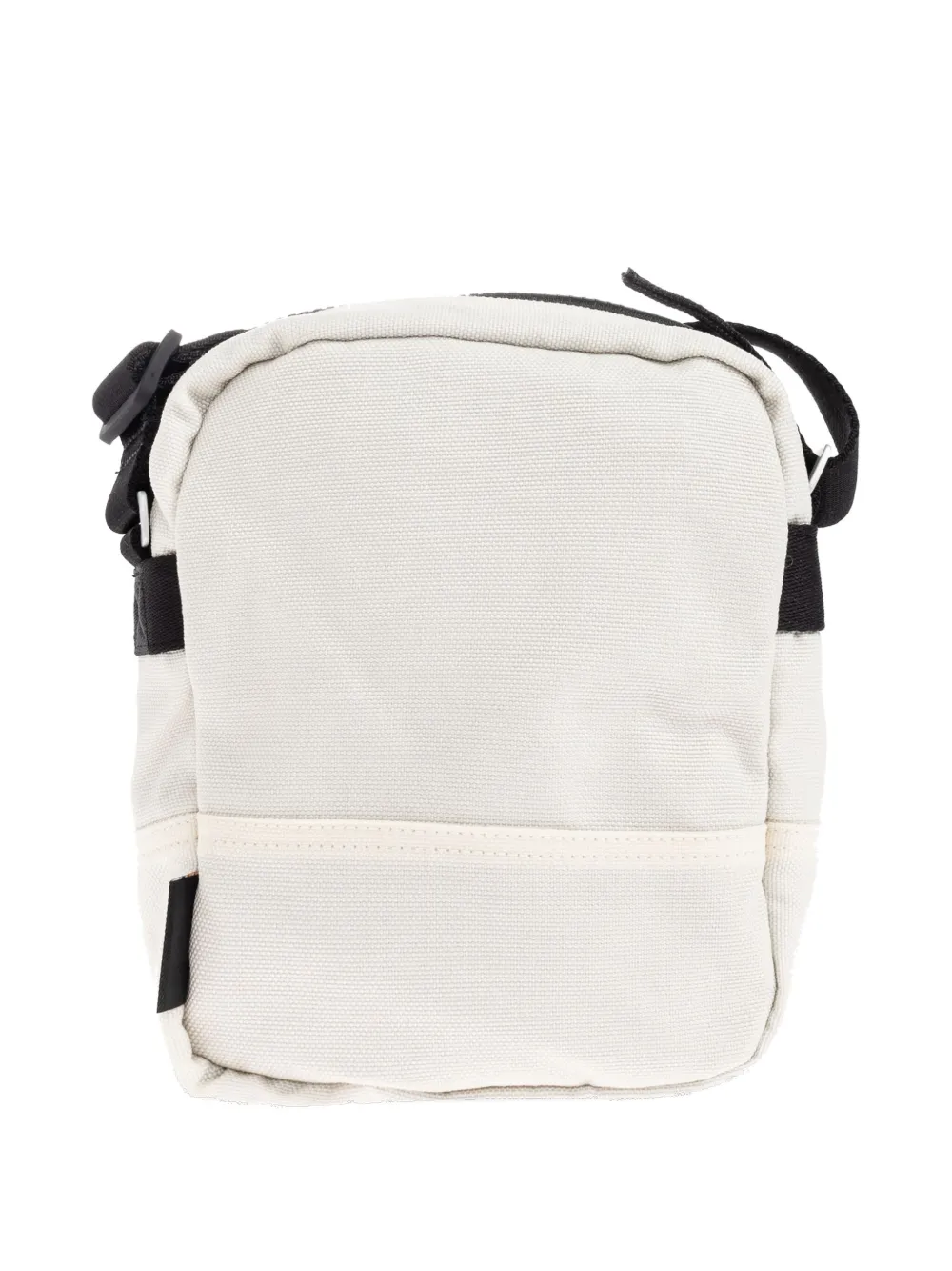 Stone Island logo-patch messenger bag Wit