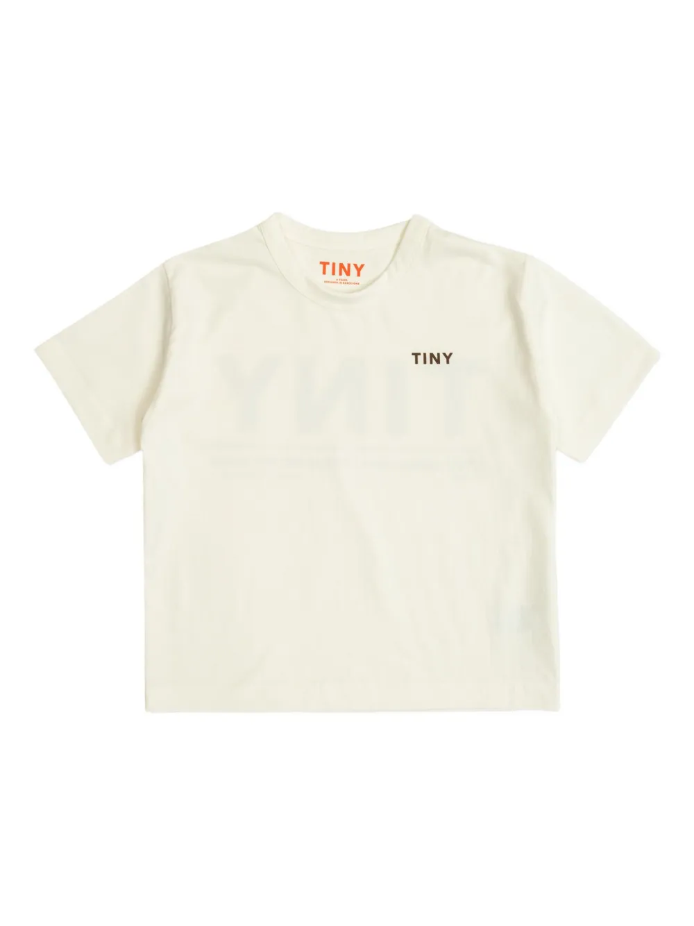Tiny Cottons playera con logo estampado | blanco | Image 1