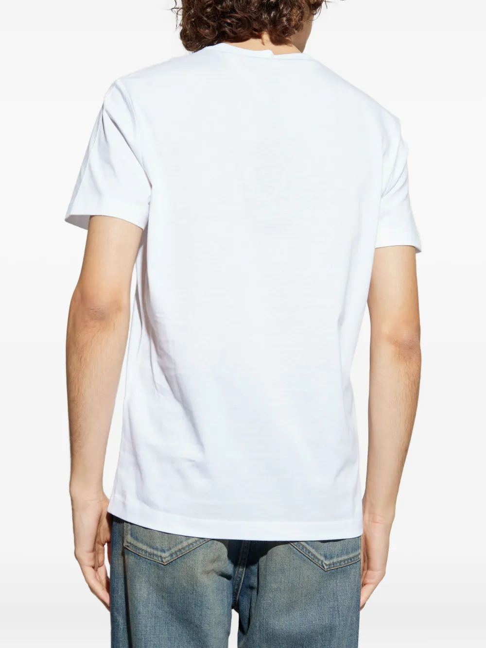 Versace medusa-logo T-shirt Wit