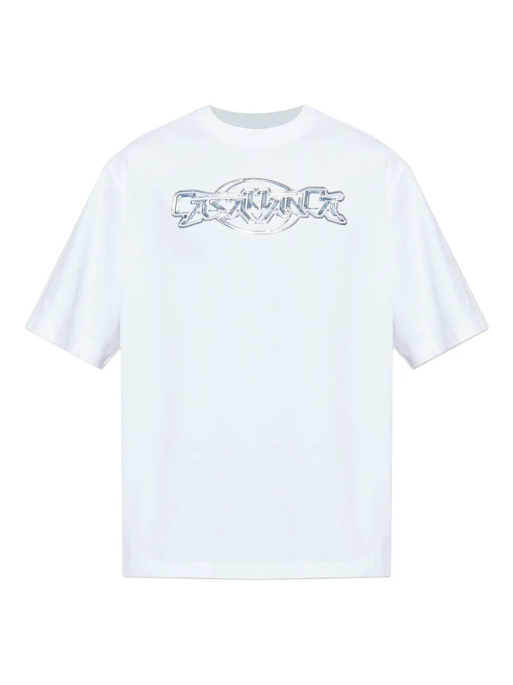 Casablanca T-shirt met logo Wit