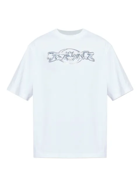 Casablanca T-shirt met logo