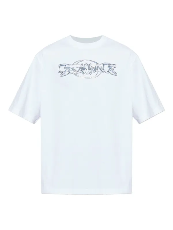 Casablanca ロゴ Tシャツ | ホワイト | FARFETCH JP