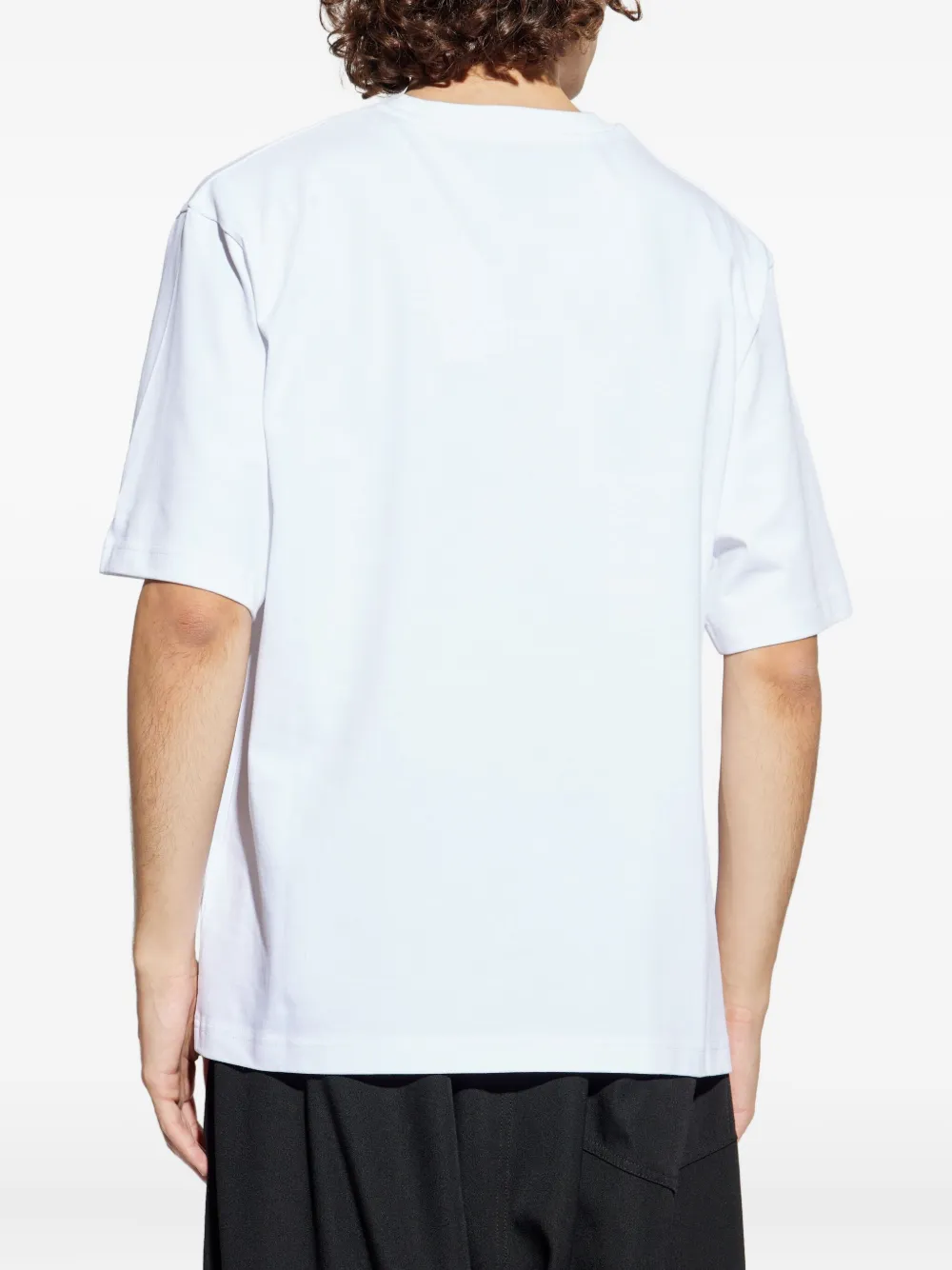 Casablanca T-shirt met logo Wit