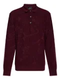 ETRO textured polo shirt