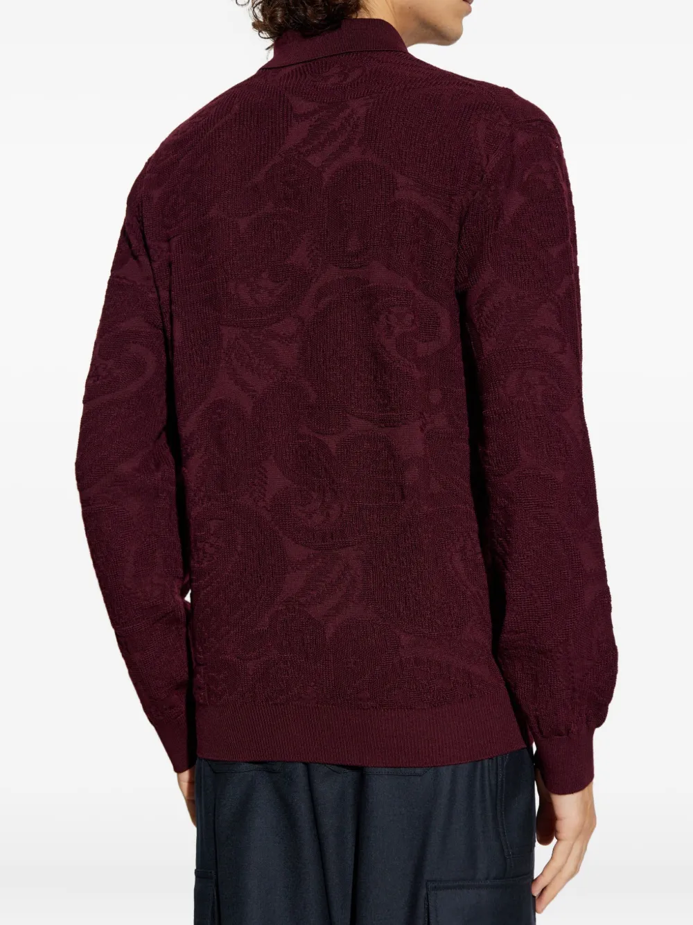 ETRO Poloshirt met textuur Rood