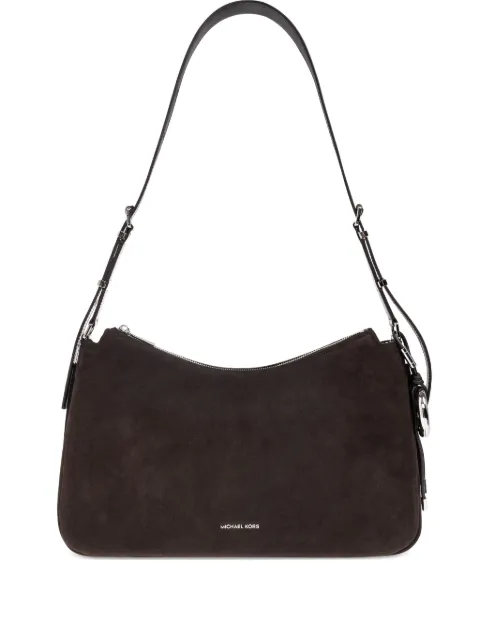 Michael Michael Kors suede leather shoulder bag
