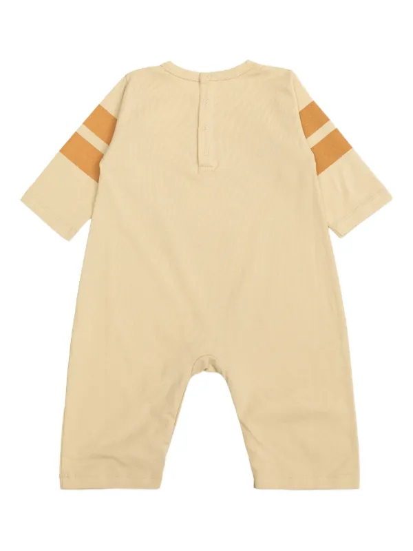 Tiny Cottons ストライプ オーガニックコットン ロンパース 