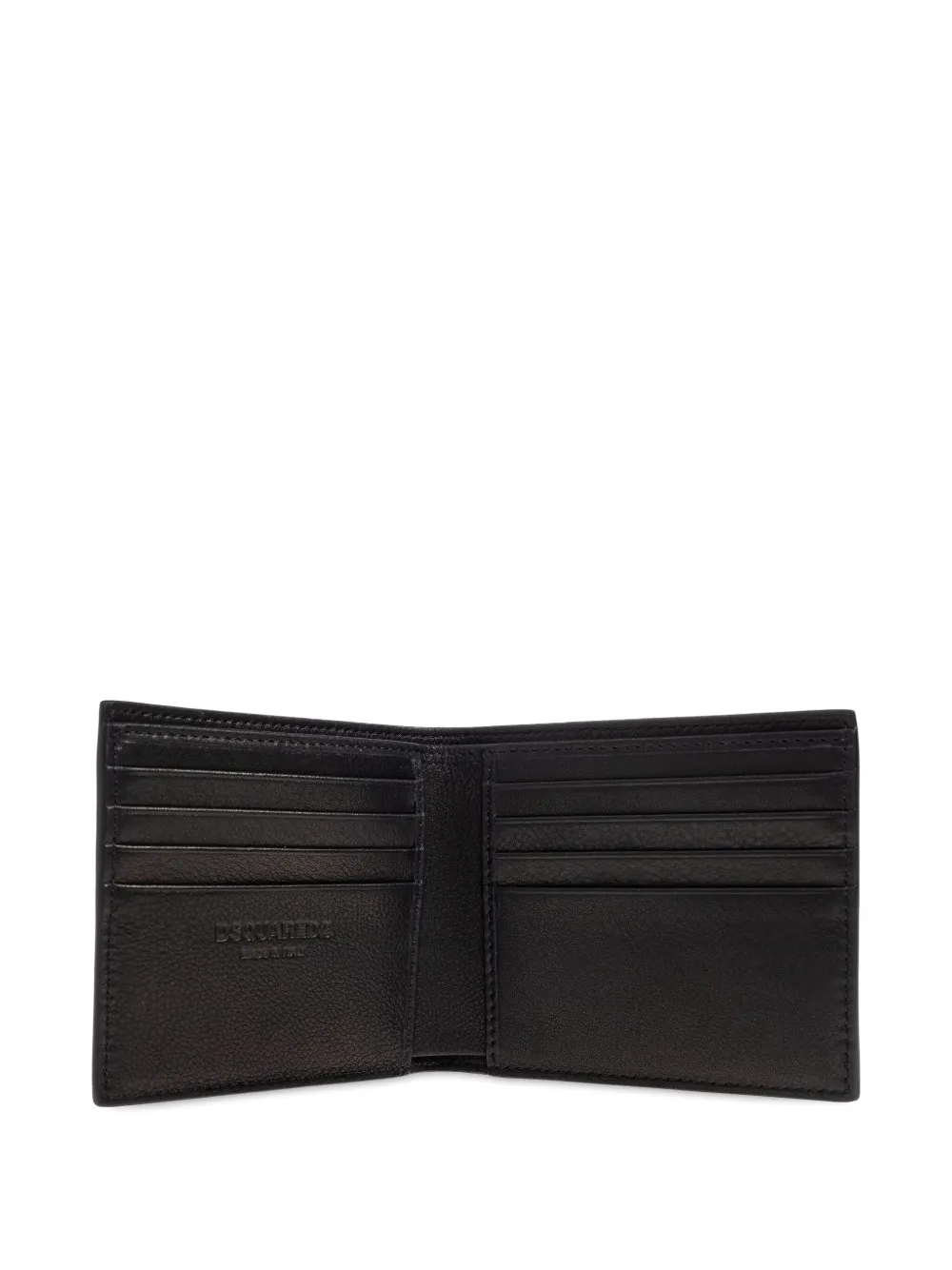 DSQUARED2 Leren portemonnee Zwart