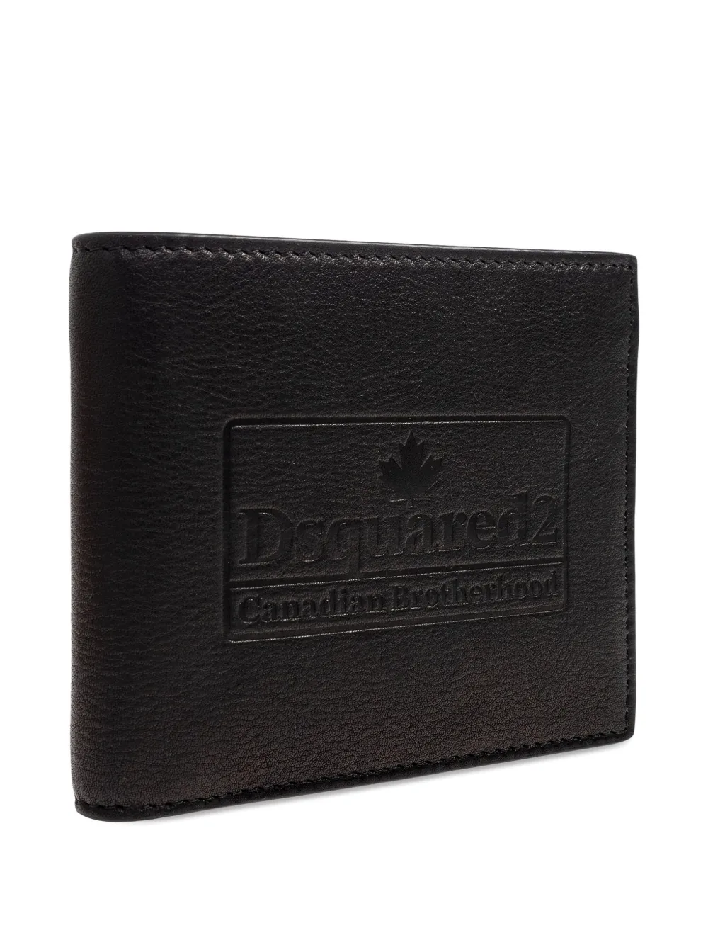 DSQUARED2 Leren portemonnee Zwart
