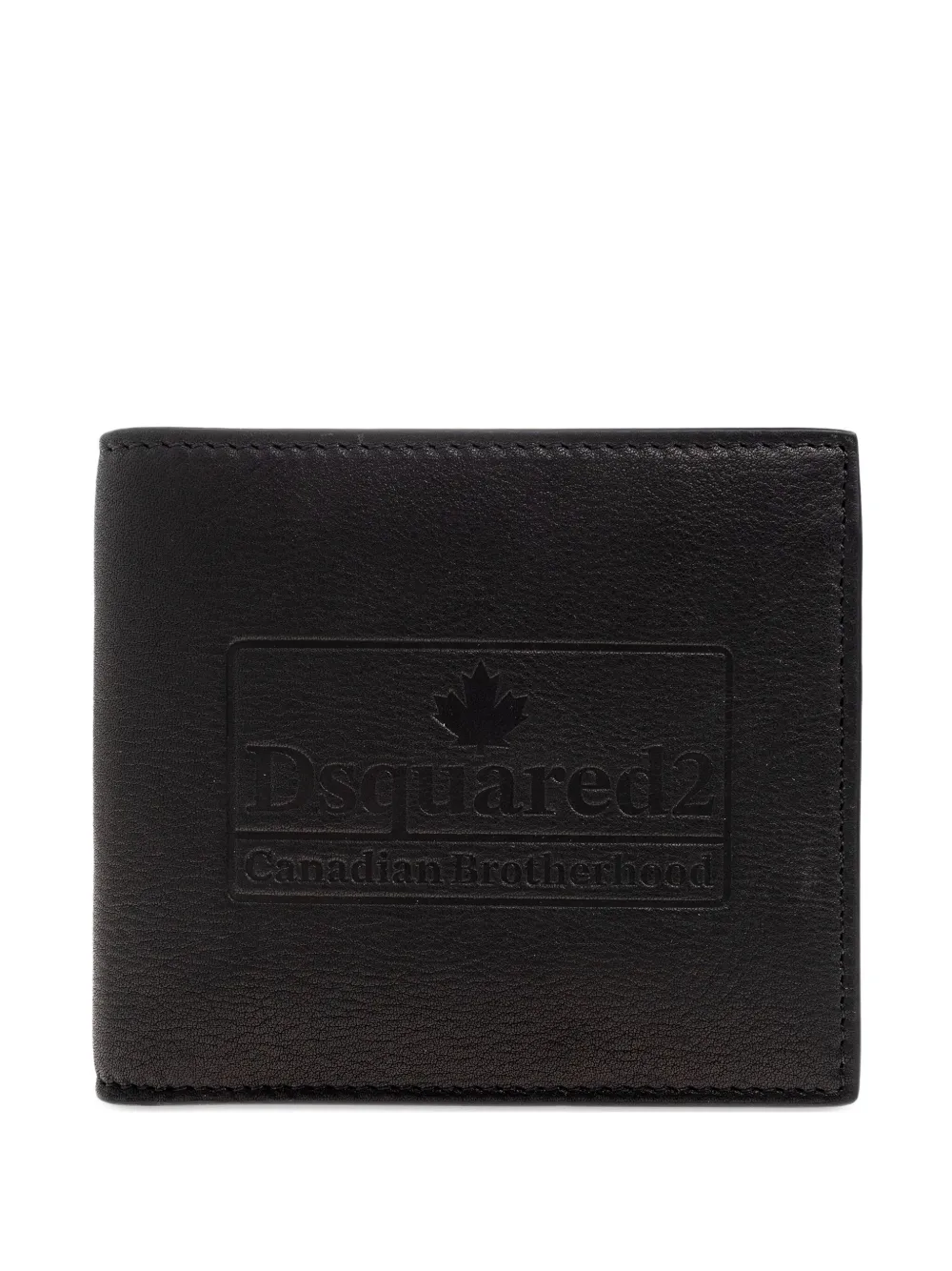 DSQUARED2 Leren portemonnee Zwart