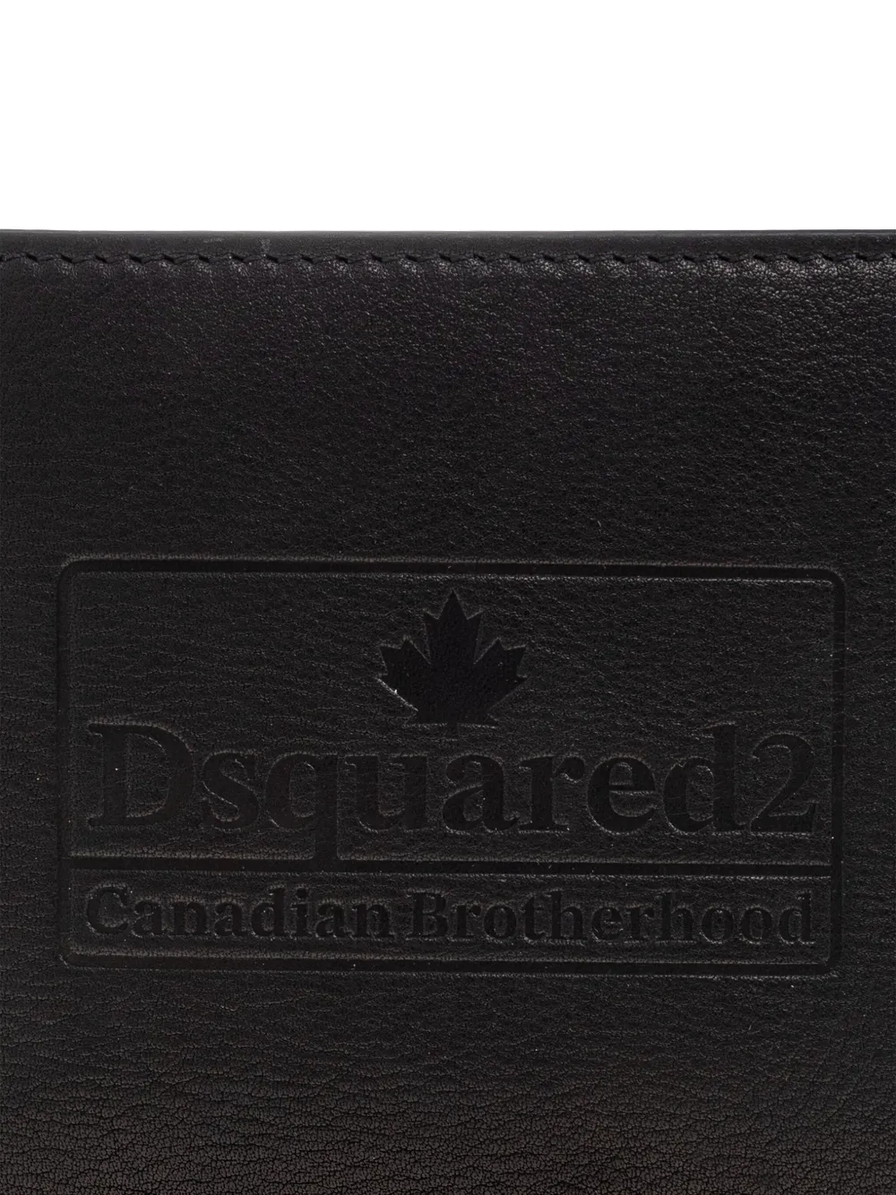 DSQUARED2 Leren portemonnee Zwart