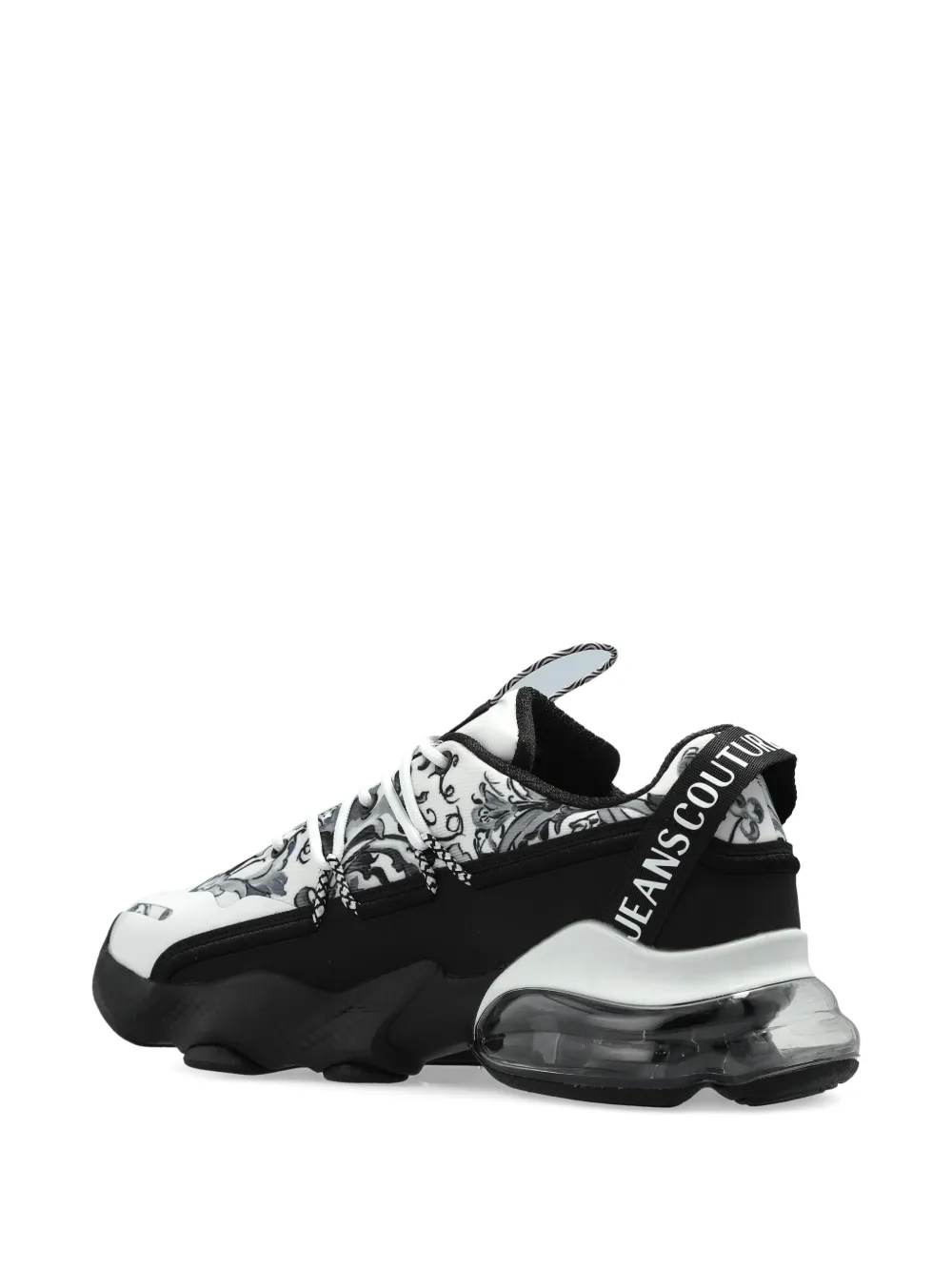Versace Jeans Couture Sneakers met barokprint Wit
