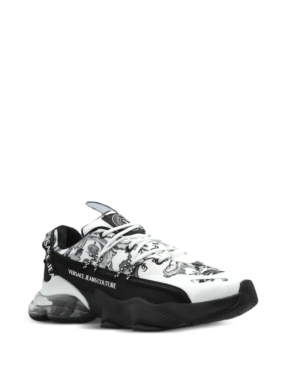 Versace Jeans Couture baroque-print lace-up sneakers | Low-Tops | Image 2