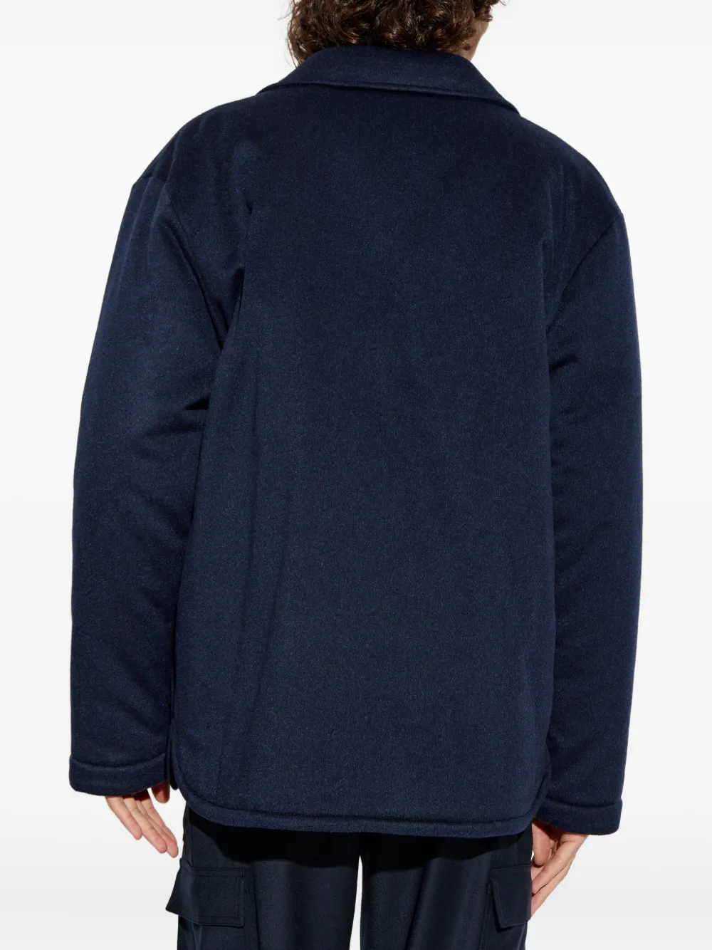 ETRO Kasjmier bomberjack met opgestikte zak Blauw